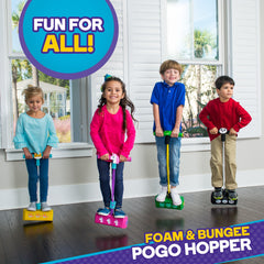My First Flybar Stretchy Foam Hopper Pogo Pals, Kids Ages 3+ Up to 250lbs