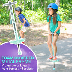 Original Foam Maverick Pogo Stick, Kids Ages 5+, 40-80lbs