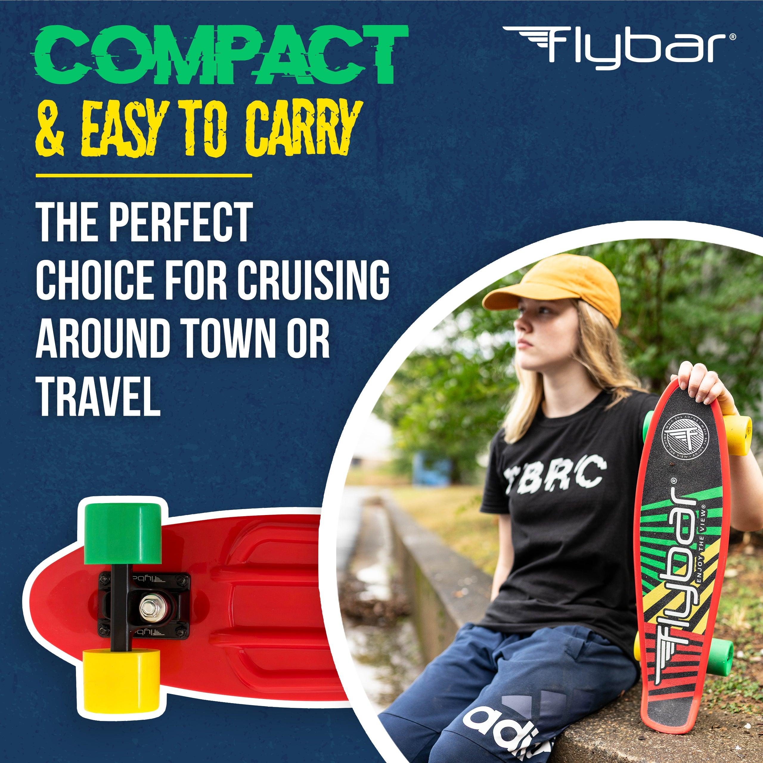 22" Grip Tape Plastic Complete Skateboard - Flybar1