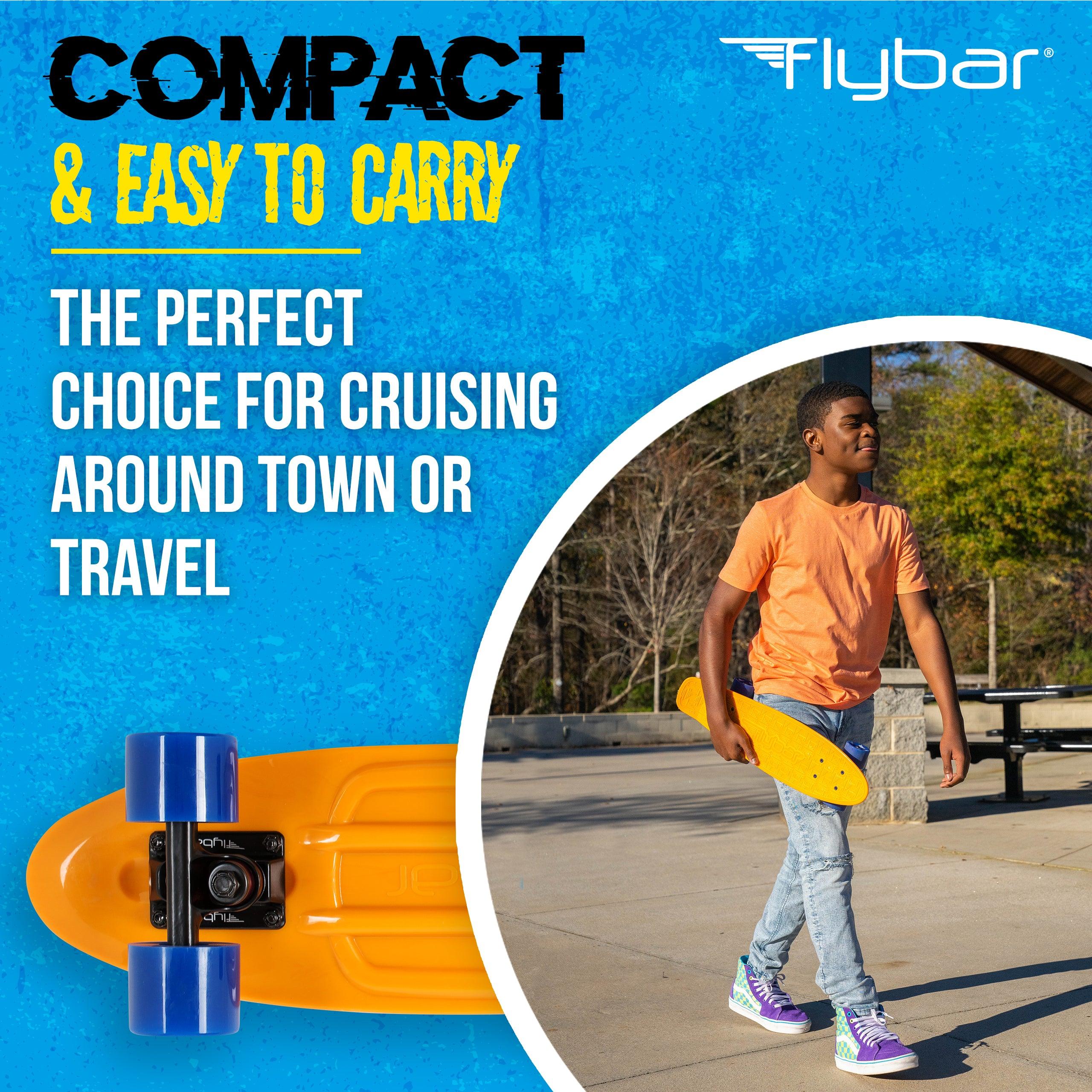 22" Plastic Complete Skateboard - Flybar1