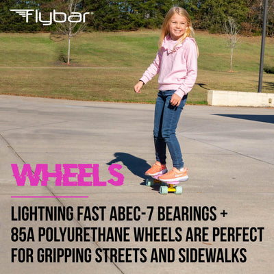 22" Plastic Complete Skateboard - Flybar1