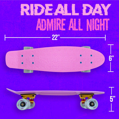 22" Plastic Complete Skateboard - Flybar1