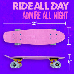 22" Plastic Complete Skateboard - Flybar1