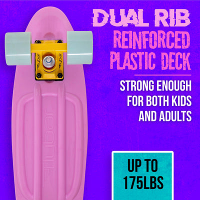 22" Plastic Complete Skateboard - Flybar1
