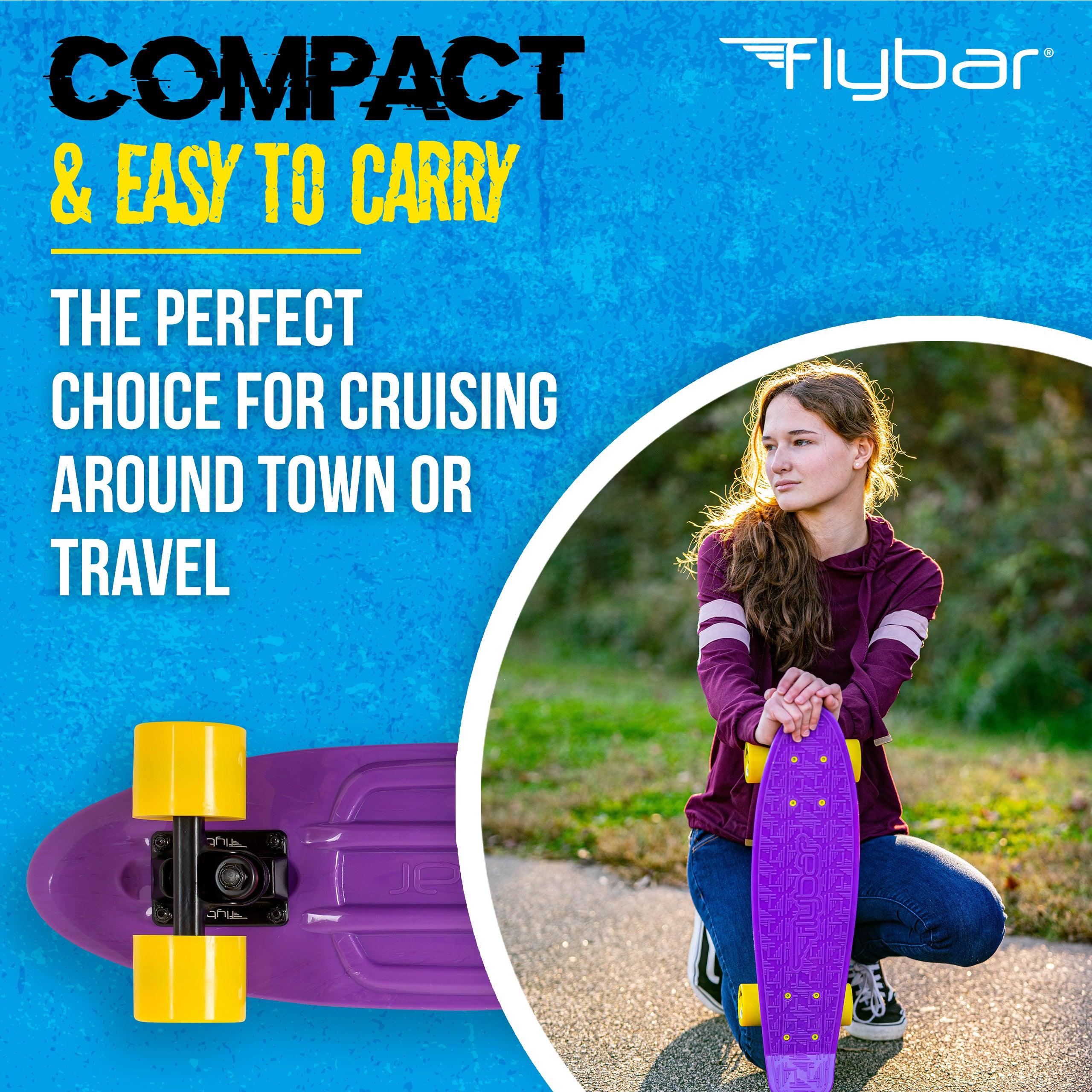 22" Plastic Complete Skateboard - Flybar1