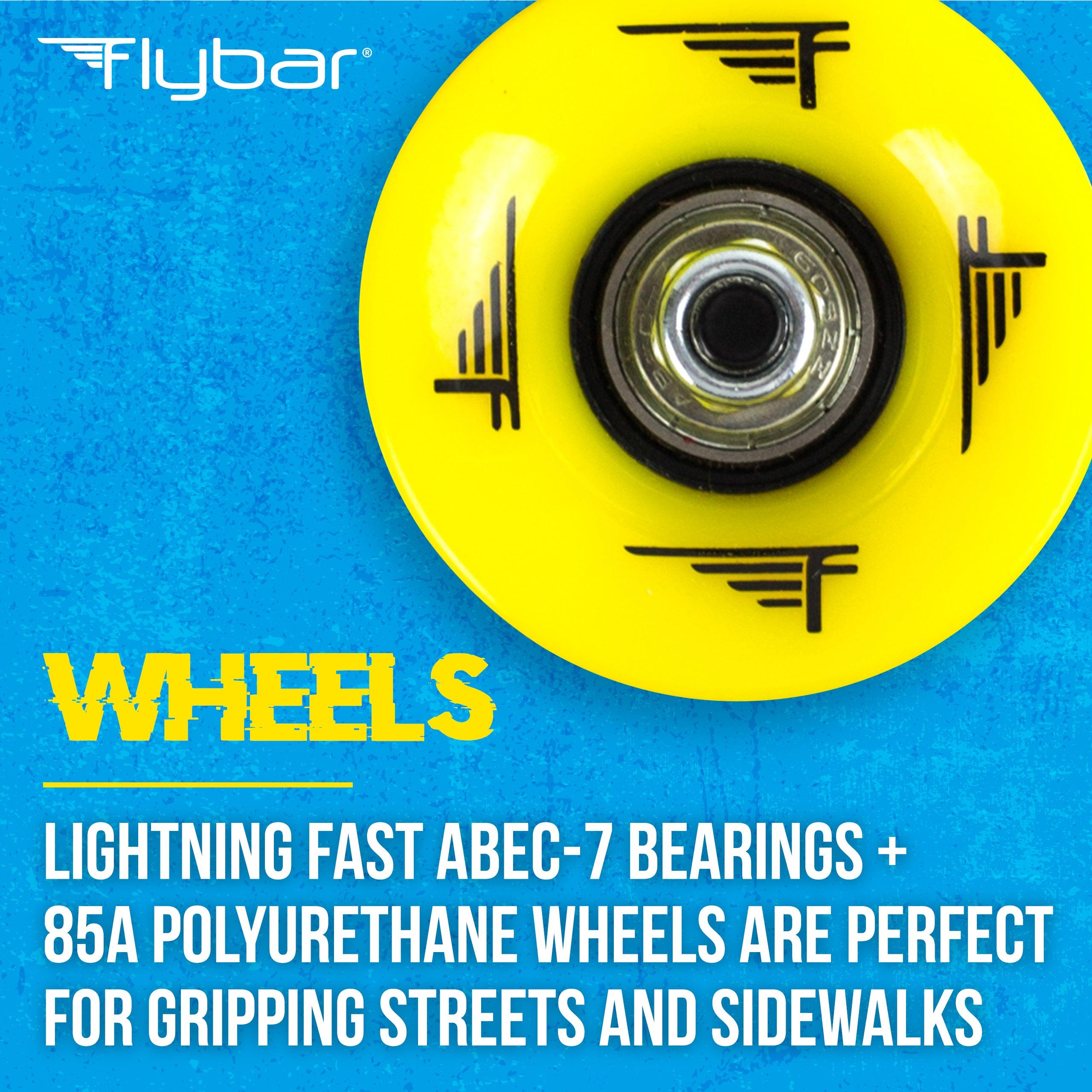 22" Plastic Complete Skateboard - Flybar1