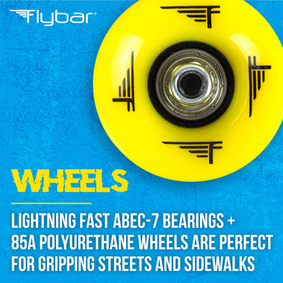 22" Plastic Complete Skateboard - Flybar1