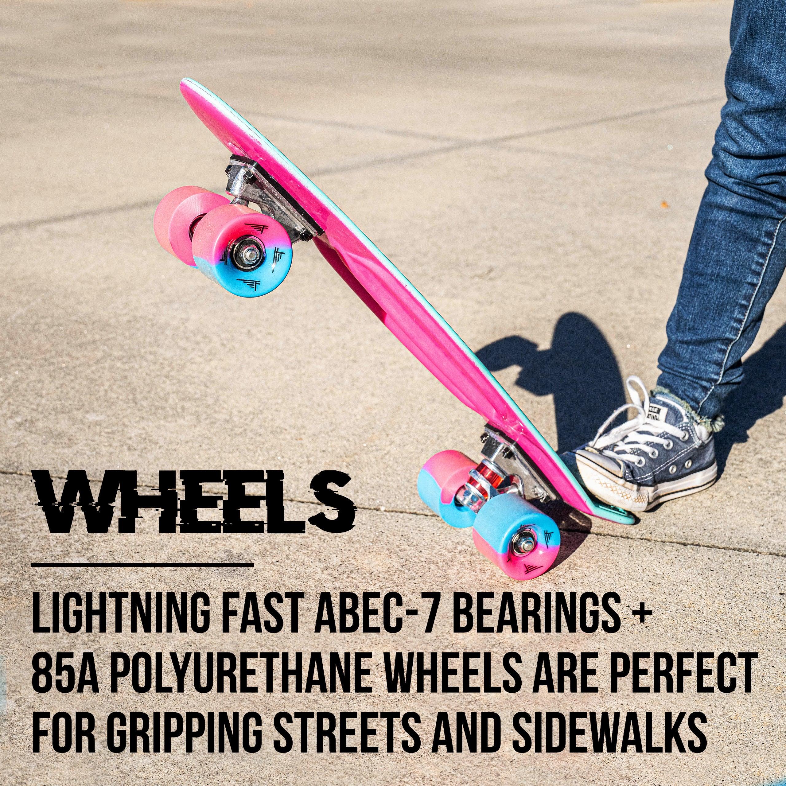 22" Plastic Complete Skateboard - Flybar1