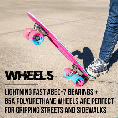 22" Plastic Complete Skateboard - Flybar1