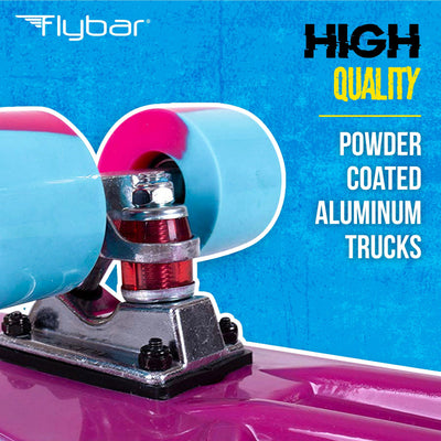 22" Plastic Complete Skateboard - Flybar1