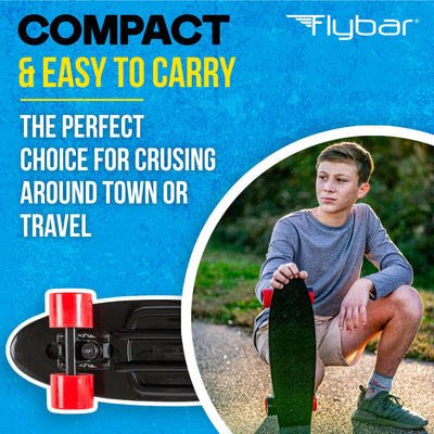 22" Plastic Complete Skateboard - Flybar1