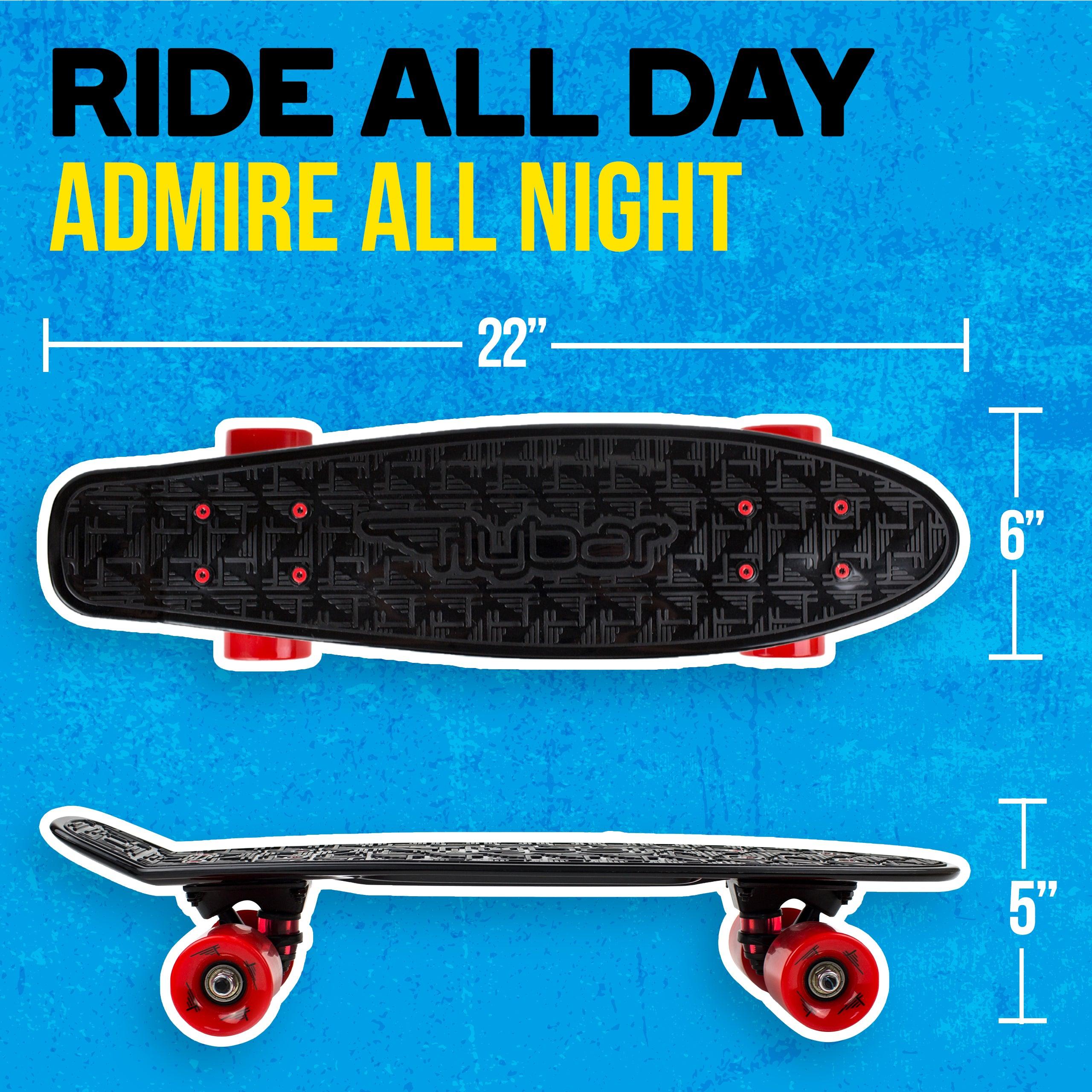 22" Plastic Complete Skateboard - Flybar1