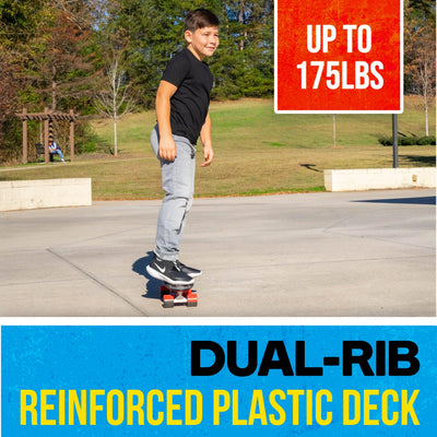 22" Plastic Complete Skateboard - Flybar1