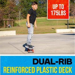 22" Plastic Complete Skateboard - Flybar1