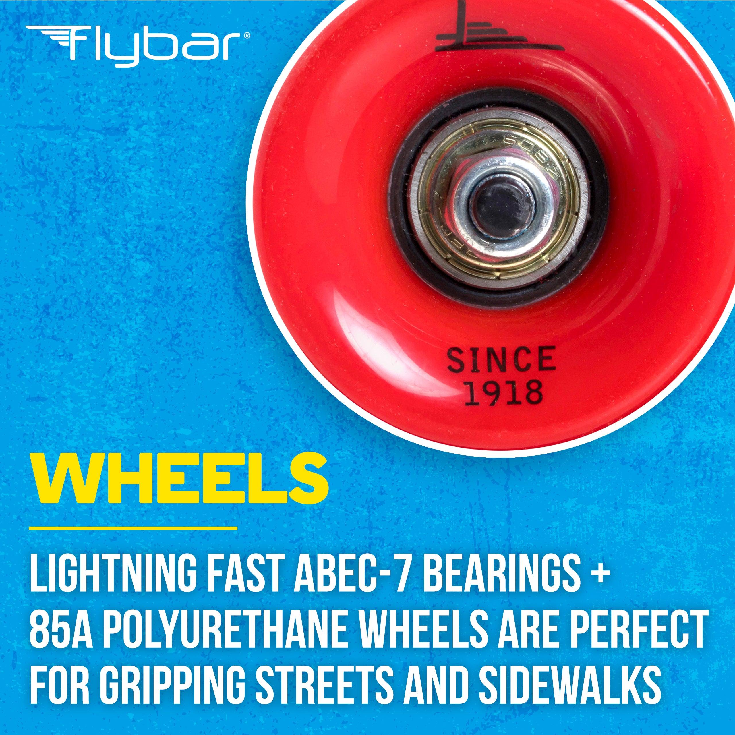 22" Plastic Complete Skateboard - Flybar1