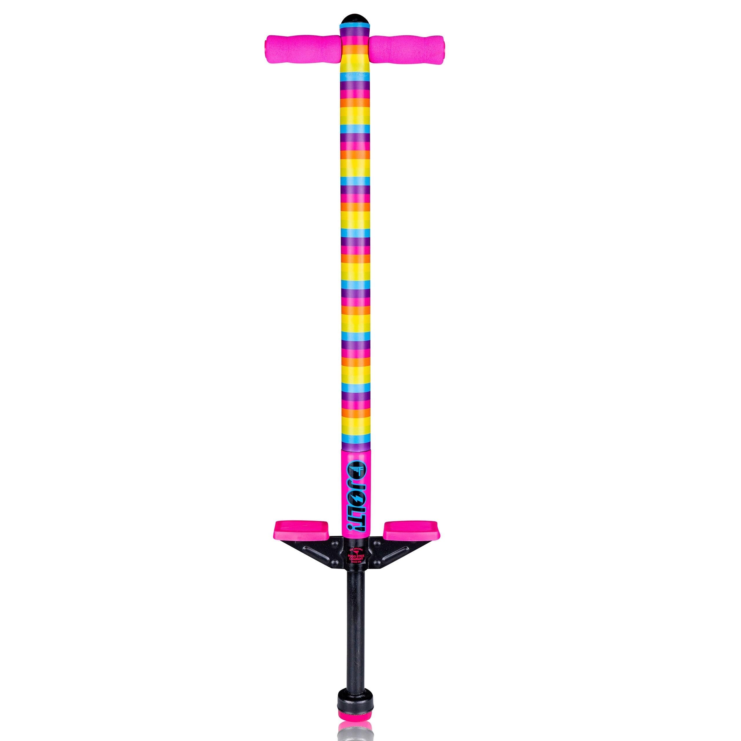 Flybar Foam Jolt Pogo Stick for Kids Ages 6+, 4 to 8 Pounds, Perfect for Beginners (Blue Camo) - Flybar1