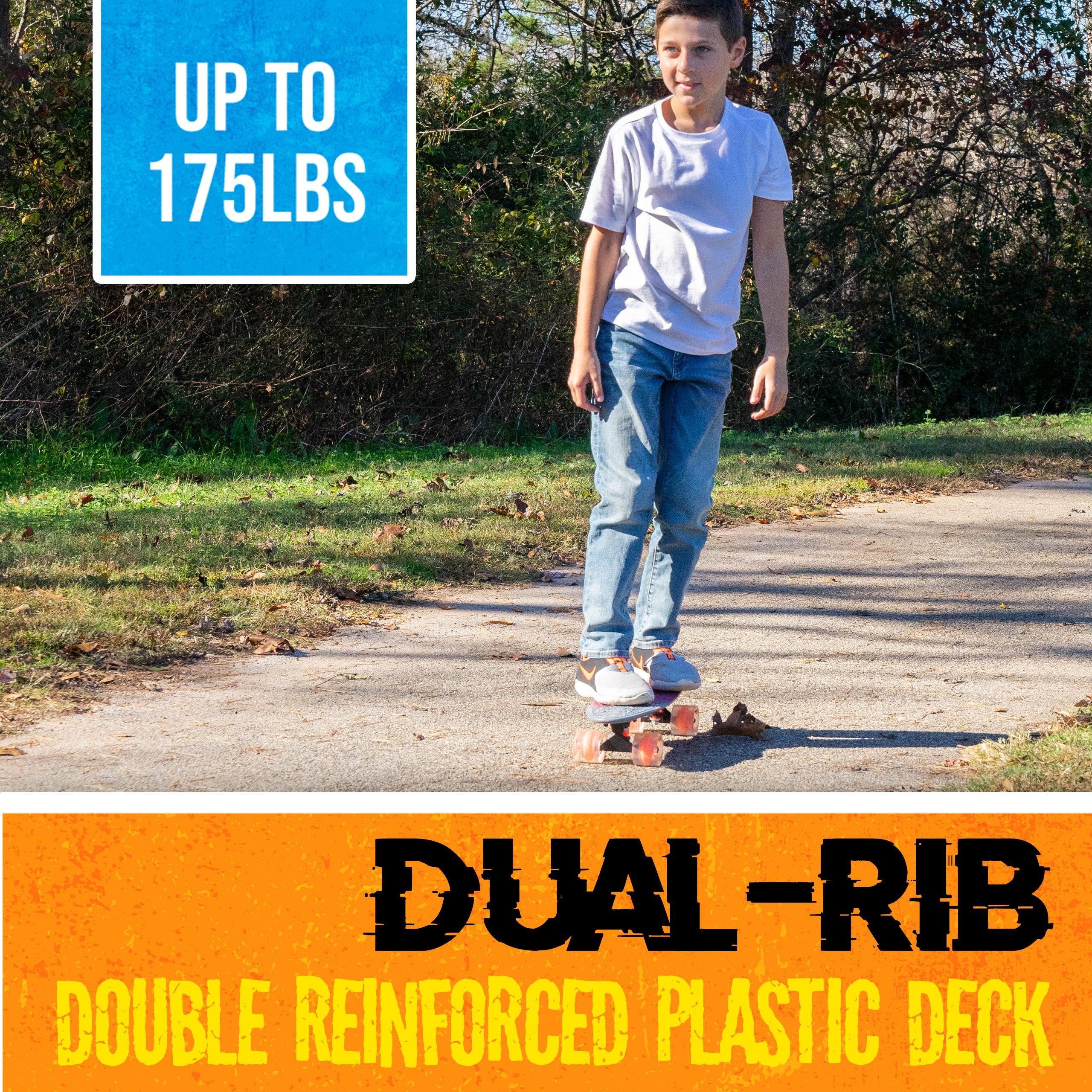 22" Plastic Complete Skateboard - Flybar1