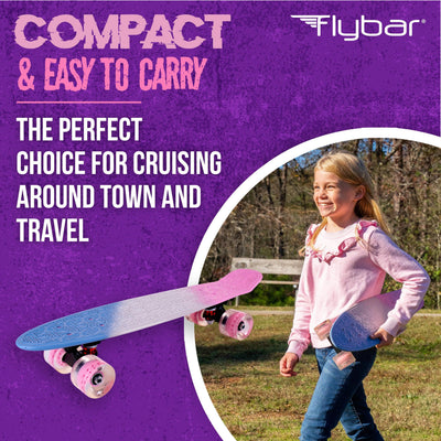 22" Plastic Complete Skateboard - Flybar1