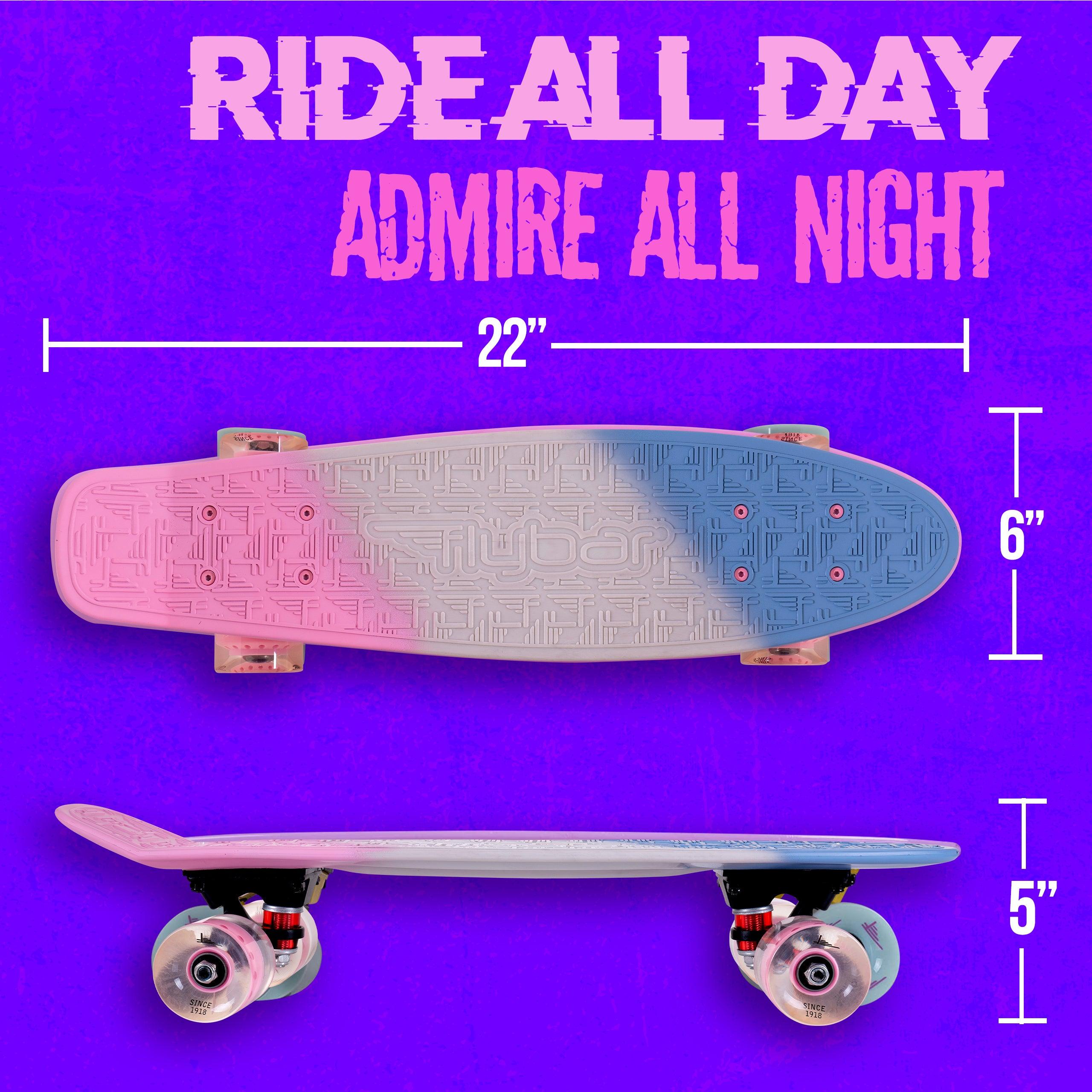 22" Plastic Complete Skateboard - Flybar1