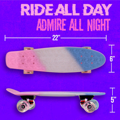 22" Plastic Complete Skateboard - Flybar1