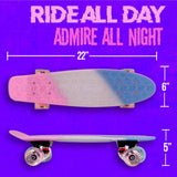 Load image into Gallery viewer, 22&quot; Plastic Complete Skateboard - Flybar1