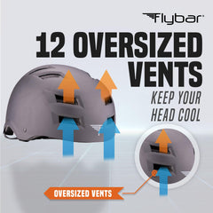 CSPC Certified Multi-Sport Adjustable Helmet - Flybar1
