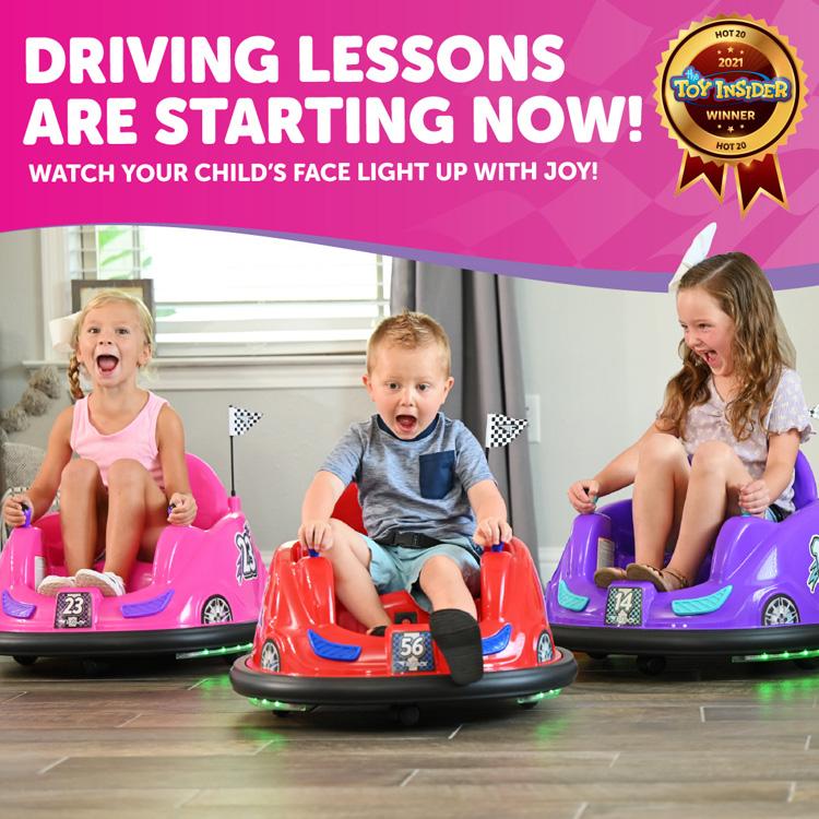 V2 Bumper Car, Ages 18mo - 4y