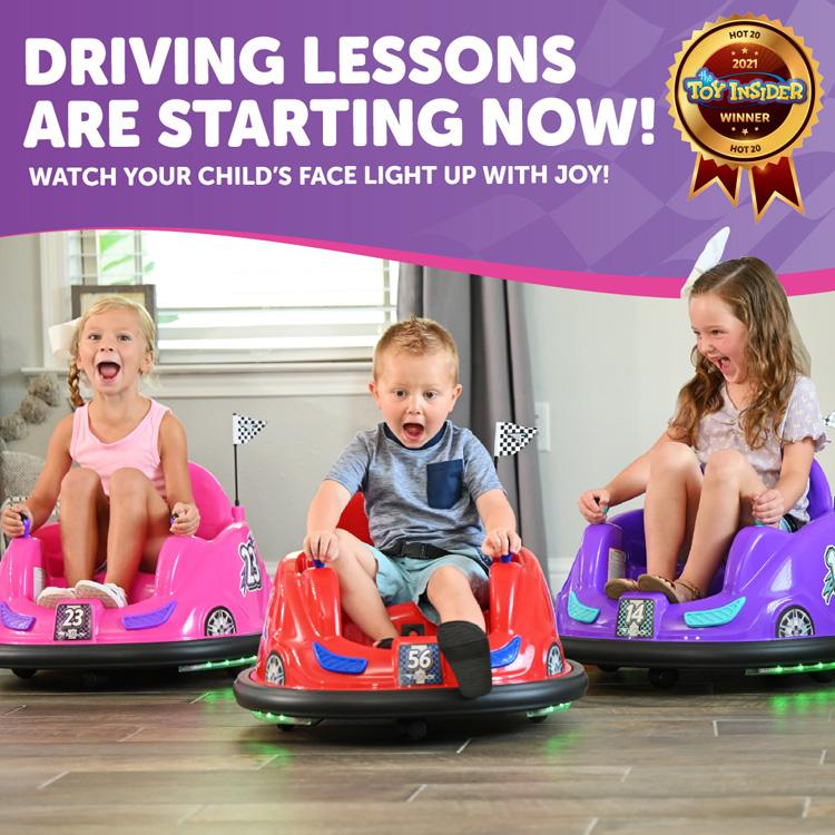 V2 Bumper Car, Ages 18mo - 4y