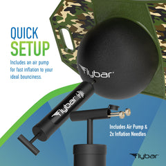 Flybar Pogo Ball Trick Board With Grip Tape For Kids Ages 6 & Up - Multiple Colors Available