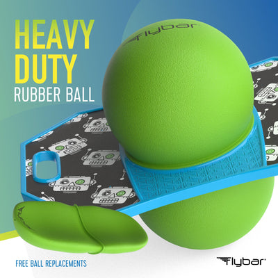 Flybar Pogo Trick Ball for Kids – Balance Bounce Board with Anti-Slip Deck – Pump Included - Indoor & Outdoor Toys for Boys and Girls Fun Way to Reduce Screen Time Supports up to 160 lbs – Ages 6+