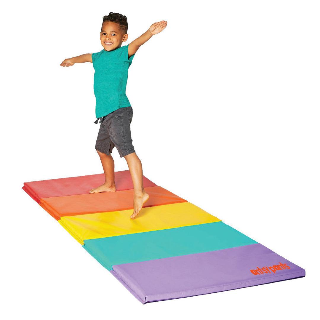 Antsy Pants Tumble Mat for Kids Gymnastics, Training, Home Exercise - Flybar1