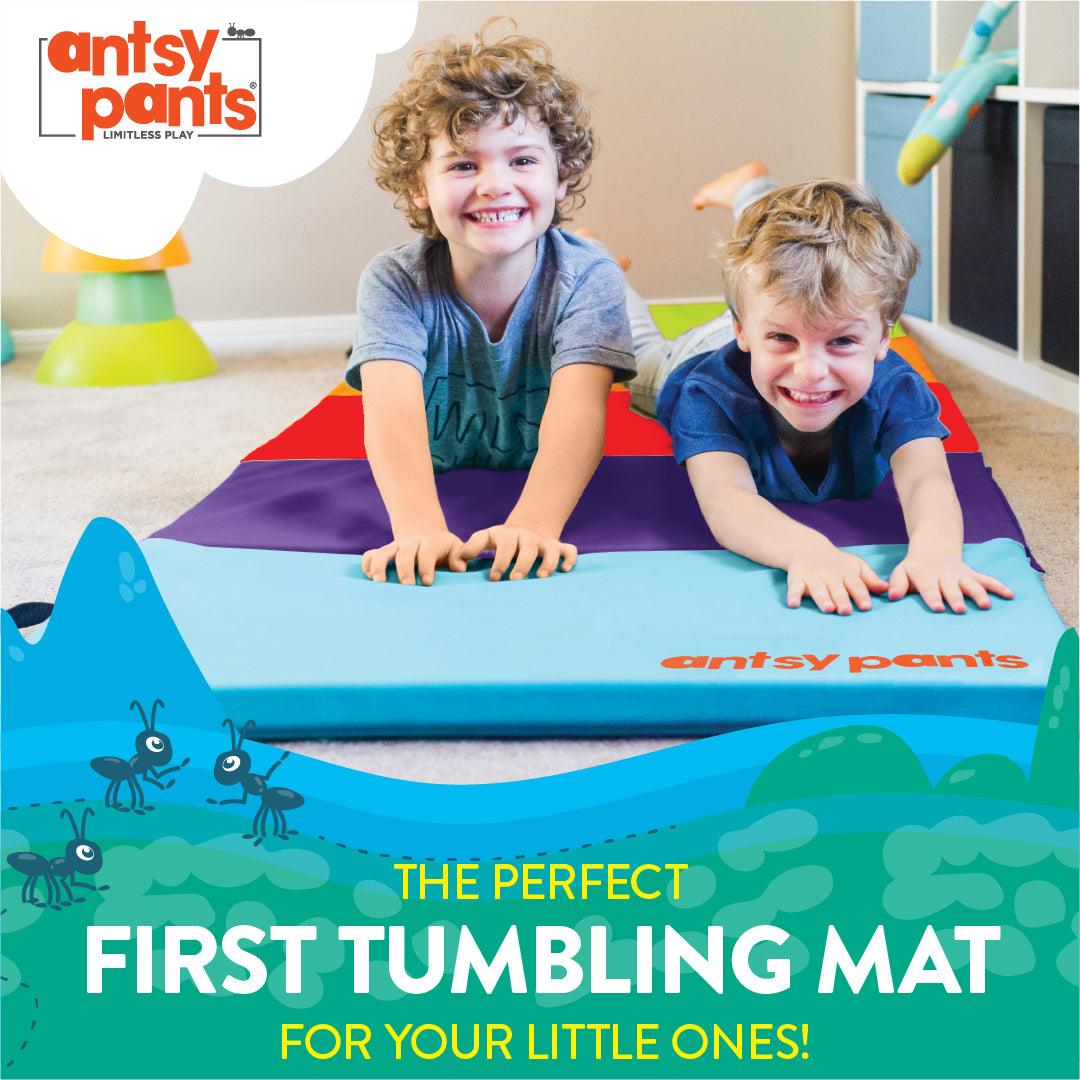 Antsy Pants Kids Tumble Mat for Gymnastics Training Flybar