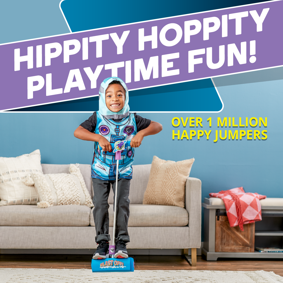 My First Flybar Stretchy Foam Hopper, Kids Ages 3+ Up to 250lbs