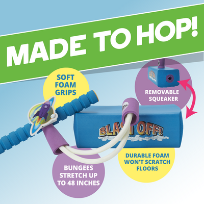My First Flybar Stretchy Foam Hopper, Kids Ages 3+ Up to 250lbs