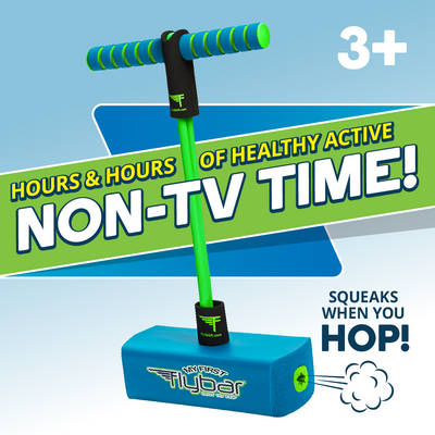 My First Flybar Stretchy Foam Hopper, Kids Ages 3+ Up to 250lbs