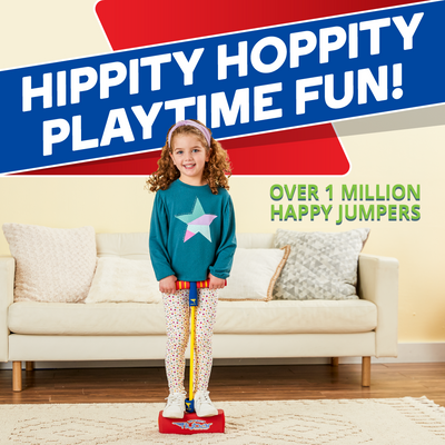 My First Flybar Stretchy Foam Hopper, Kids Ages 3+ Up to 250lbs