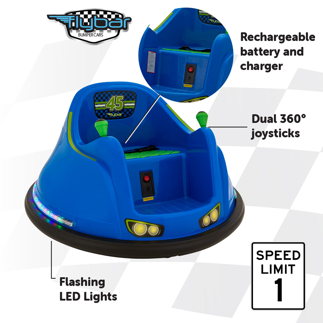 Electric Ride On Bumper Car Vehicle for Kids and Toddlers