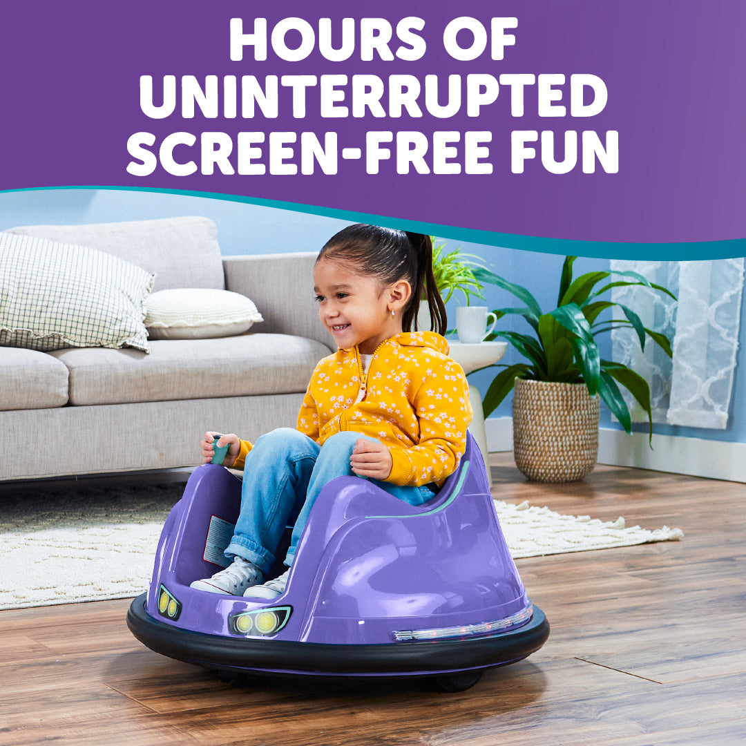 Electric Ride On Bumper Car Vehicle for Kids and Toddlers