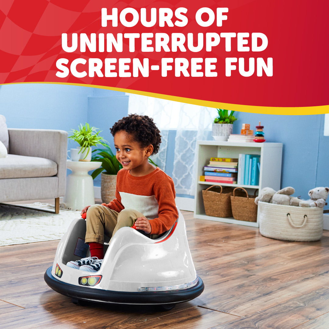 Electric Ride On Bumper Car Vehicle for Kids and Toddlers Flybar
