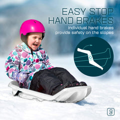 Gizmo Riders Tron Bobsled for Kids, Ages 3+, Max 120lbs