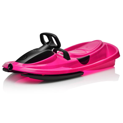 Gizmo Riders Snow Sled for Kids & Adults, Durable Plastic Sled, Lightweight, Age 3+
