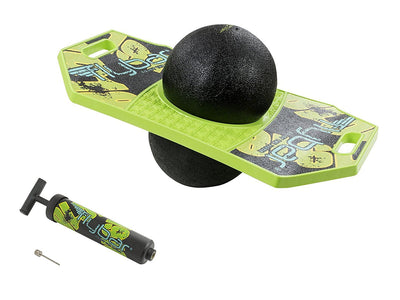 Flybar Pogo Trick Ball for Kids – Balance Bounce Board with Anti-Slip Deck – Pump Included - Indoor & Outdoor Toys for Boys and Girls Fun Way to Reduce Screen Time Supports up to 160 lbs – Ages 6+
