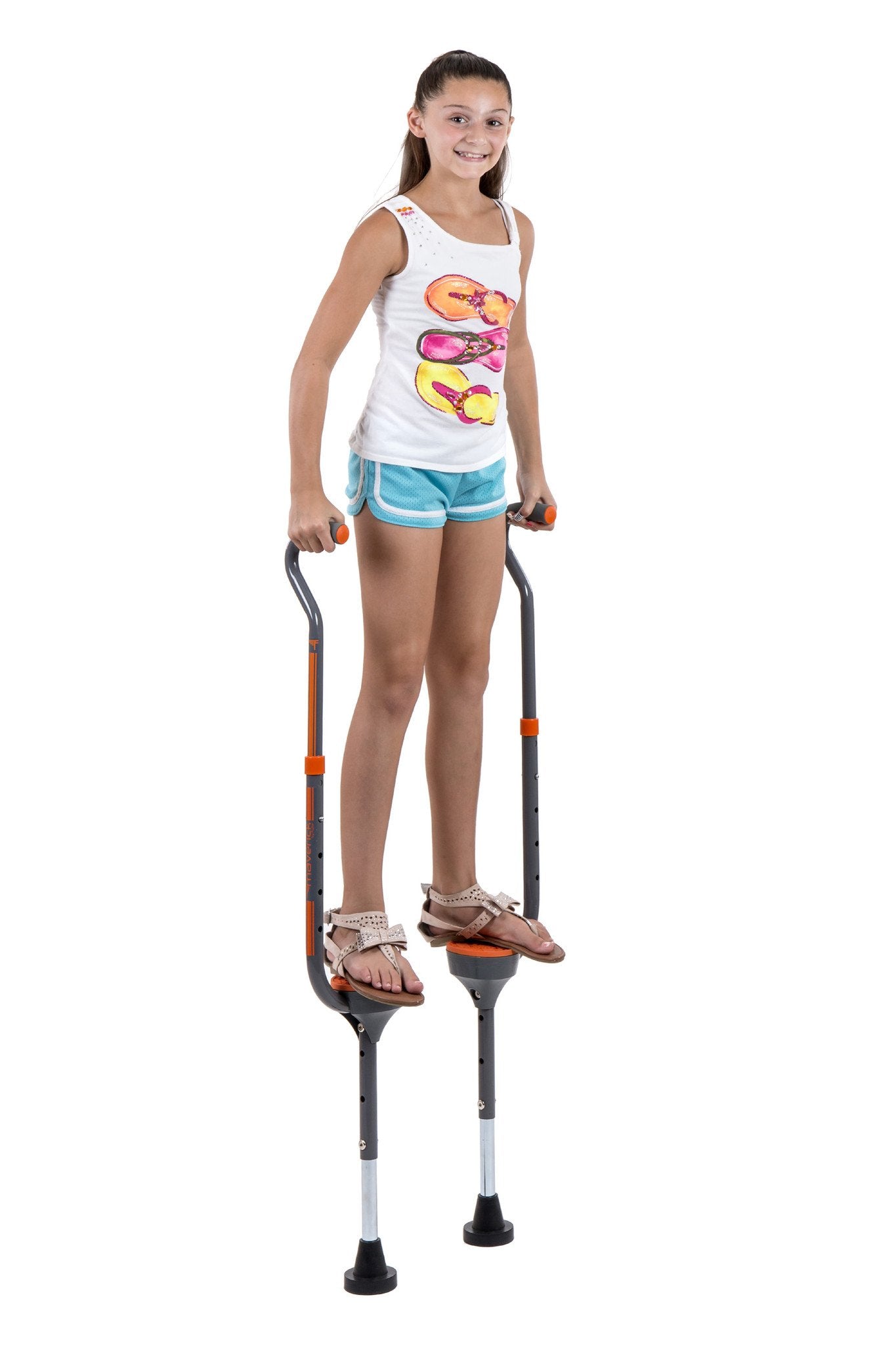 Maverick Stilts For Ages 5 to 9 - Orange
