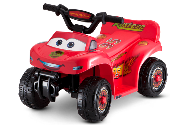 Lightning mcqueen ride top on