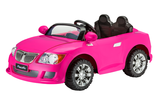 Pink Convertible | Ride-On Cars for Kids - Kid Trax – Flybar Pink Convertible | Ride-On Cars for Kids - Kid Trax – Flybar