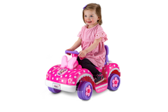 Minnie Mouse Car Ride On Cars for Kids Kid Trax Flybar