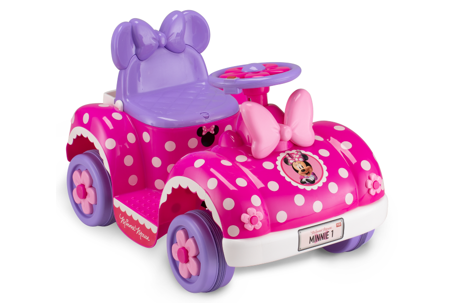 Minnie mouse power wheels top car
