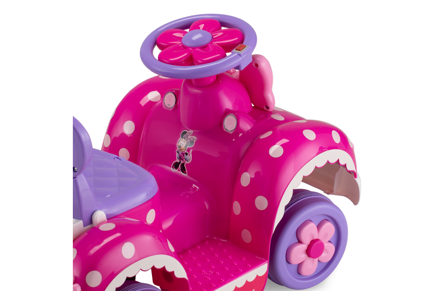 6V Dsny Minnie Mouse Car Pink