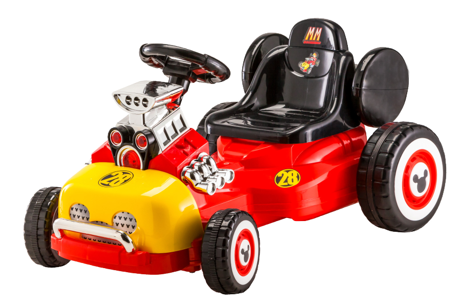dividir sacerdote revisión Mickey Mouse Roadster Racer Go-Kart | Disney Roadster Racers - Kid Trax –  Flybar