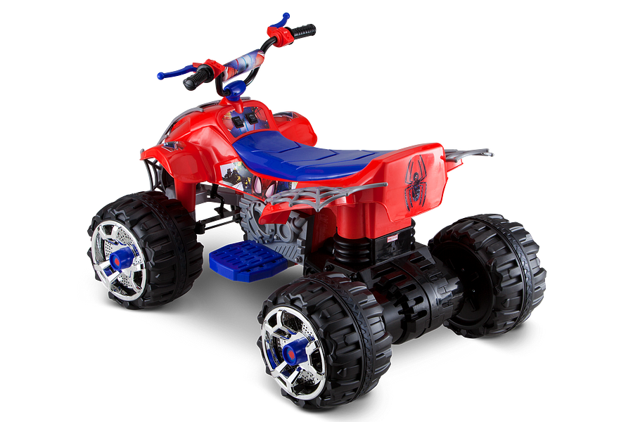Spiderman atv ride on hotsell